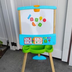  Easil Talks Magnetized Letters White Board Chalkboard Excellent Condition 