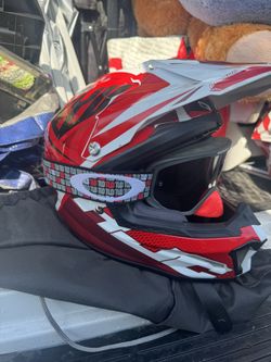 HJC Helmet CL-XY11 With Oakley Goggles Size Youth M