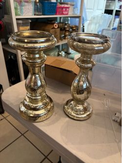 Gold Candle Holders