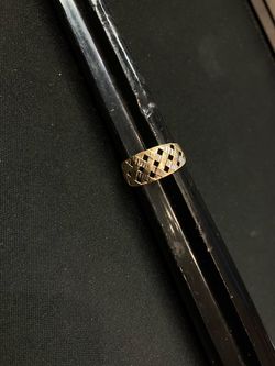 10k gold ring #111860-1 MJ