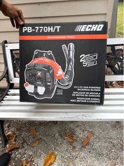 PB-770H/T HECHO Gas powered backpack blower