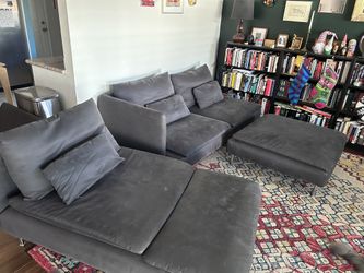 IKEA Soderhamn Sectional & Ottoman