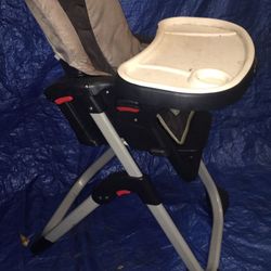 High chair.  