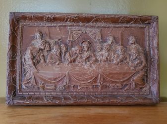 The Last Supper 3D Wall Plaque. $30 OBO