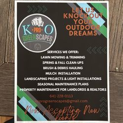 Yard Clean Up And Seasonal Mowing!