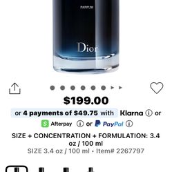 Dior Cologne