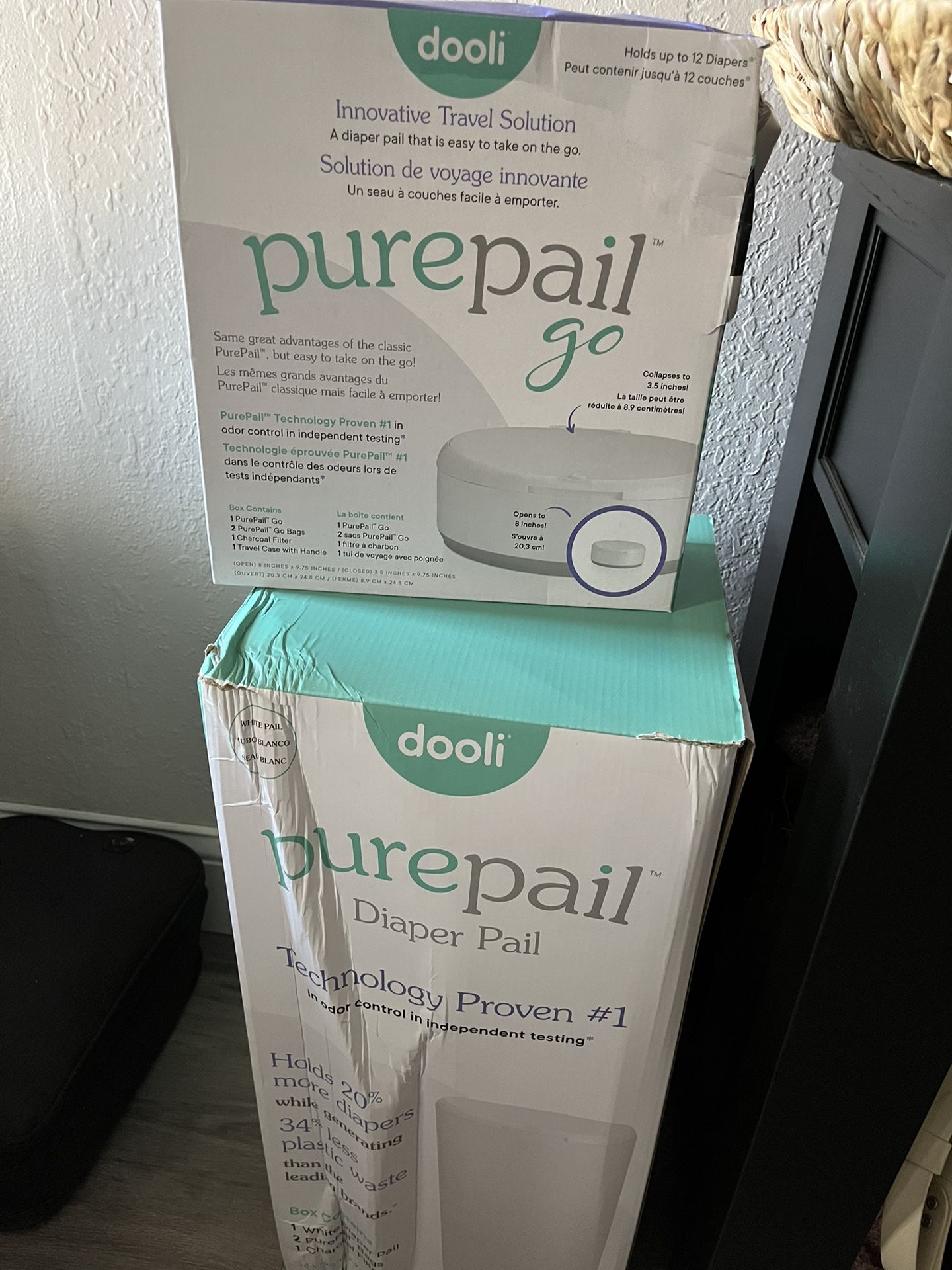 Diaper Pail & Portable Diaper Pail