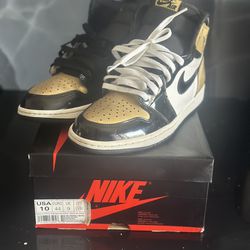 Jordan 1 Gold Toe Size 10