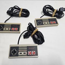 (3) Nintendo NES Wired Controller NES-004