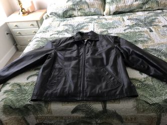 Men’s Leather Jackets Size Large