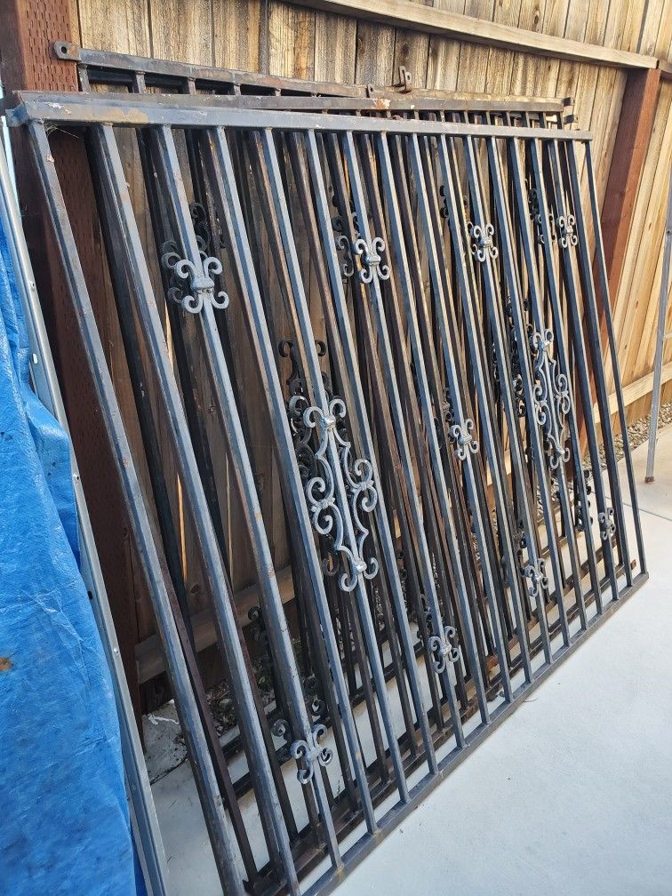 Fence Gate Black
