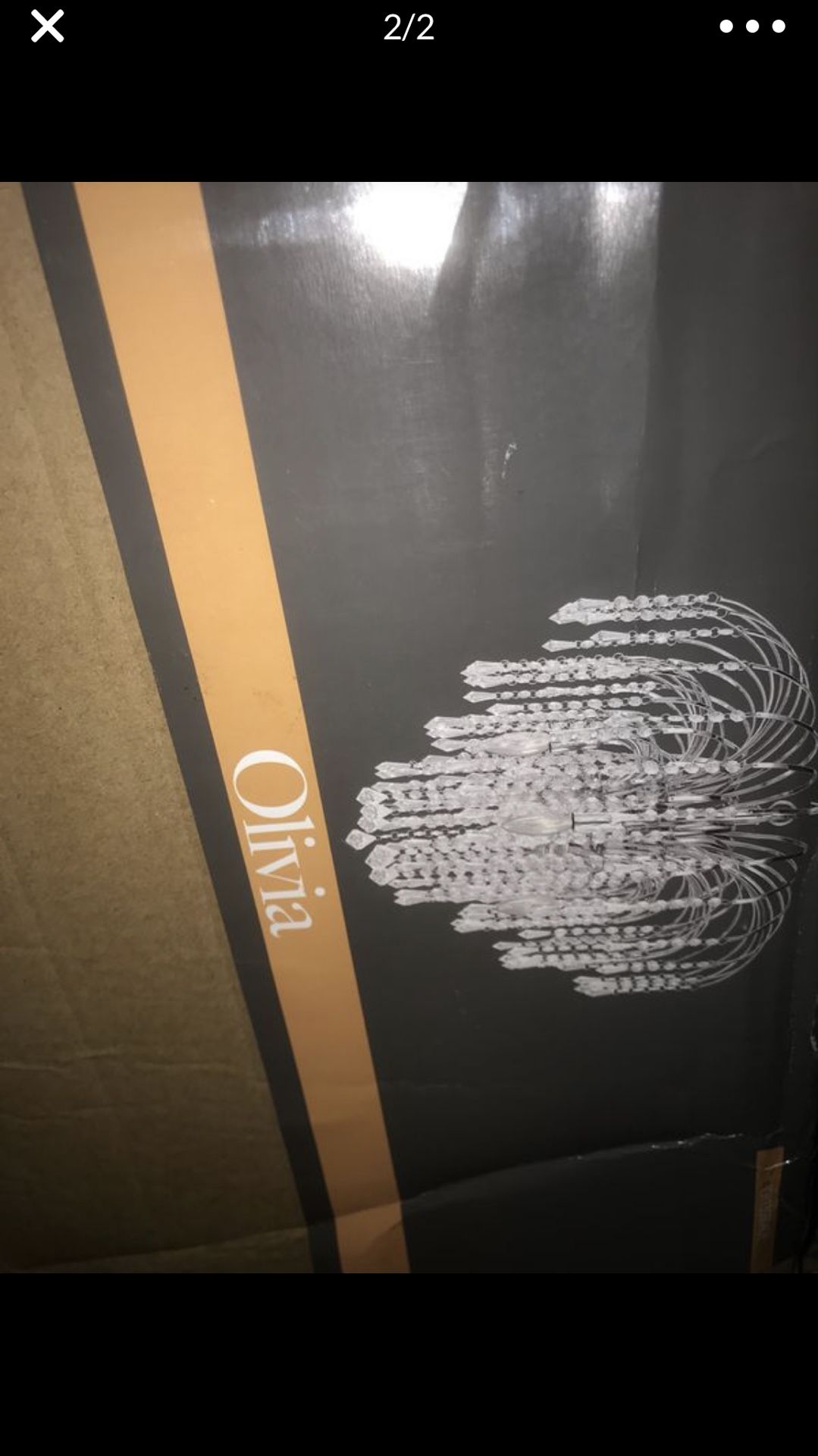 Brand new luxury Chandelier lights in a box