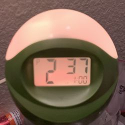 Color Changing Alarm Clock 