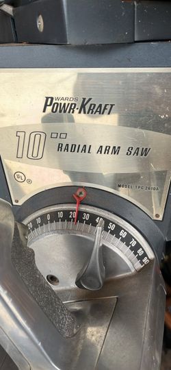 10 “ radial arm saw