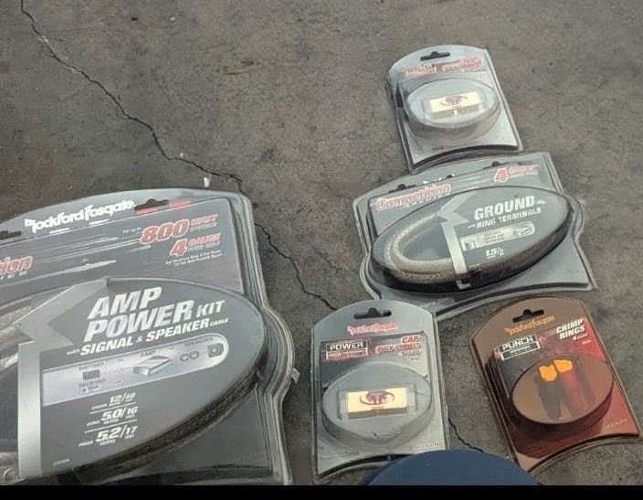 Rockford Fosgate Amp Bundle