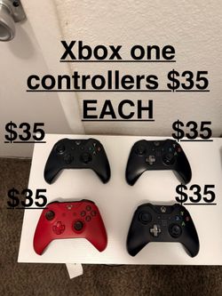 Xbox One controllers $35 EACH (FIRM) all tested  and cleaned