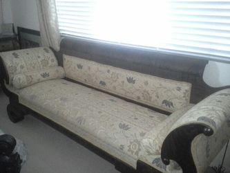 Antique gold couch