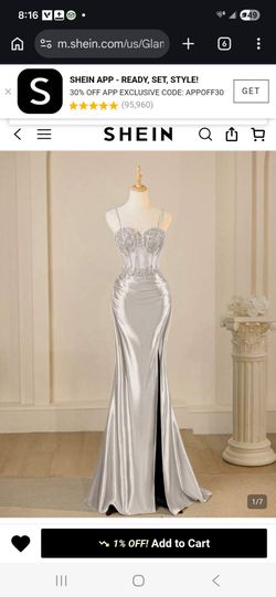 Silver dress