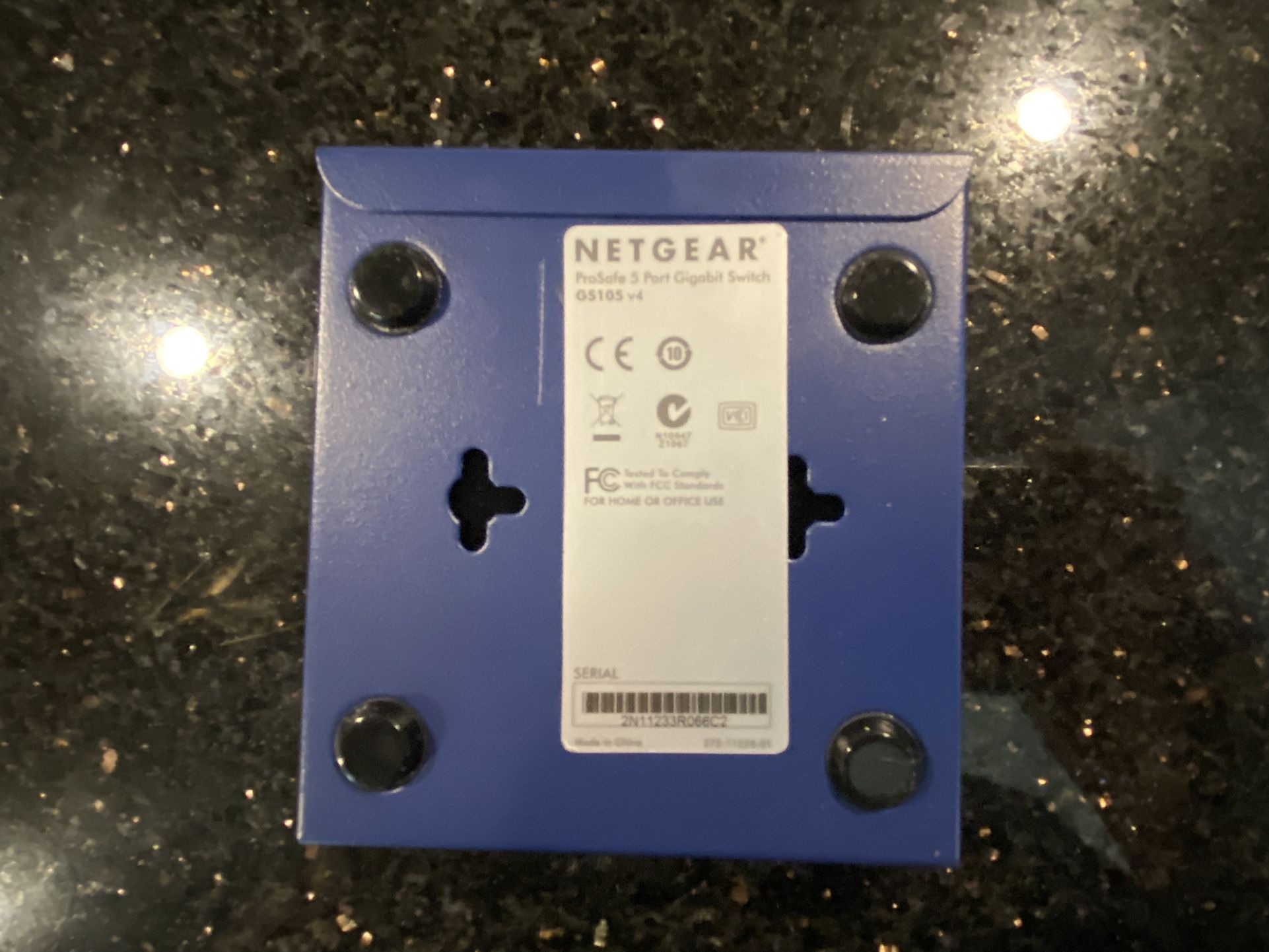 NetGear ProSafe 5-Port Gigabit Desktop Switch GS105