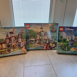 Disney Princess Legos NEW 3 Sets 