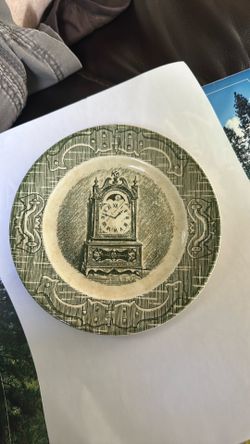 Antique plate
