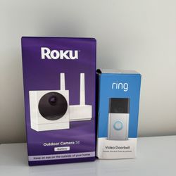 Surveillance Cameras Roku And Ring 