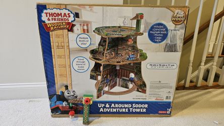 Thomas and Friends wooden train tower- Up Around Sodor
