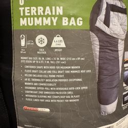 Mummy Sleeping Bag (with Hood) Lt Weight $29