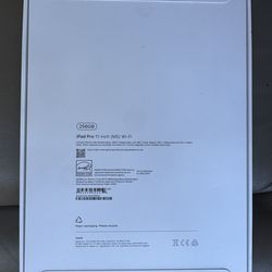 iPad Pro 11” M5 256gb WiFi