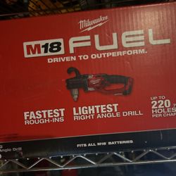 Milwaukee  Hole  Hawg  1/2” Rt. Angle Drill 
