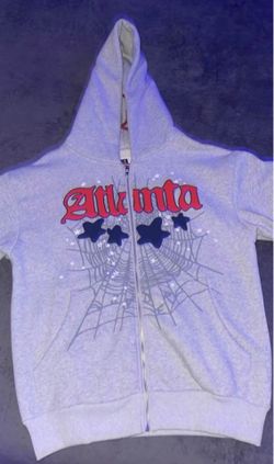 Sp5der Zip up hoodie