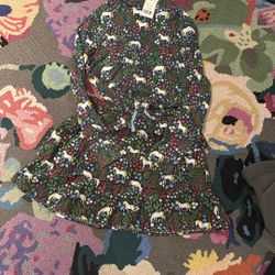Mini Boden turtleneck and skirt