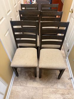 Dining chairs set of 6