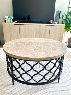 Marble Top Coffee Table