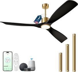 Smart 60" fan Black & glod