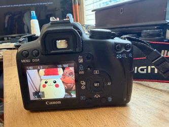Canon EOS Rebel XS + 18–55mm IS Lens + Canon Camera Bag — Clean & Working
