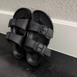 Birkensten Black Sandals 