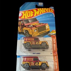 Hot Wheels Drift-Ender Lot (2 Cars) New Sealed