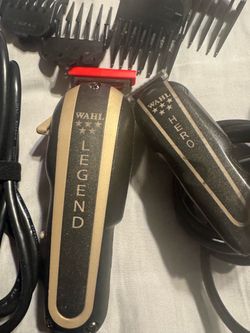 Wahl Legend wired starter barber set clipper and trimmer and guards $50