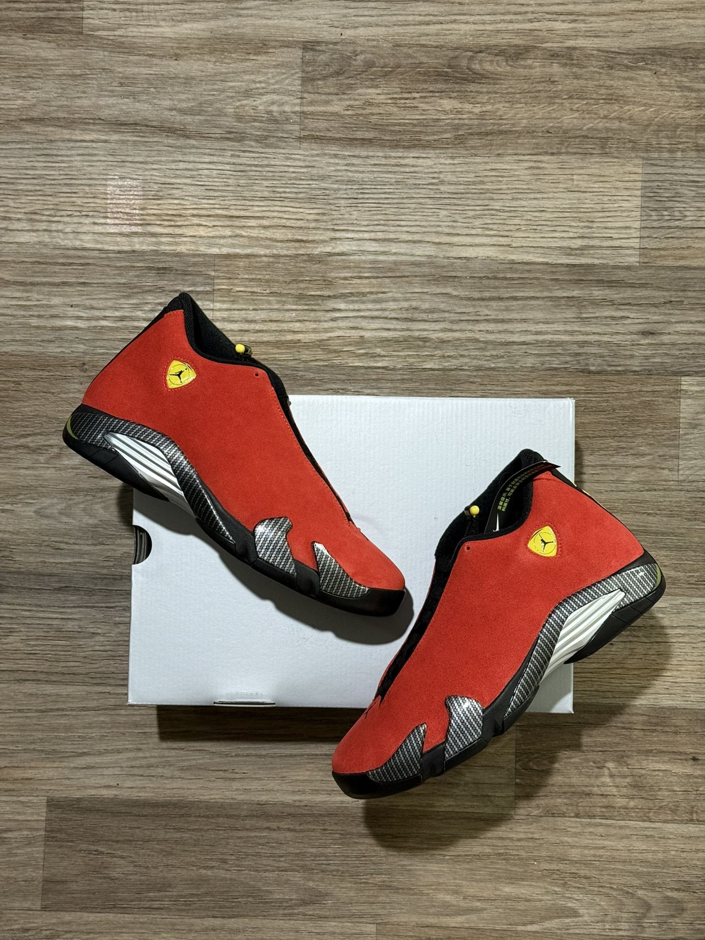 Brand New! Air Jordan 14 Ferrari