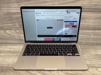 **AS-IS Water Damaged** Apple MacBook Air 13.6" M2 8GB 256GB SSD (A1D016862)