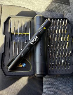 Ryobi Microtech Electric Screwdriver Set