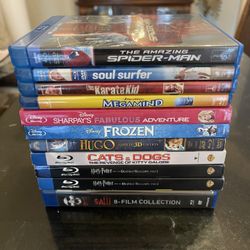 Blu Ray Movie Lot