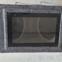 2× 12in bandpass subwoofer enclosure
