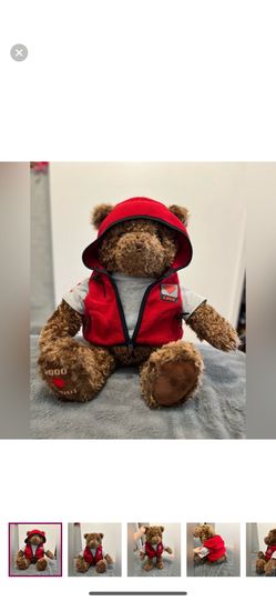 Wish Bear Love 26-30" Teddy Bear Great condition  2000-2001  Removable Hoodie & shirt