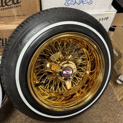 13x7 All Gold Wire Wires On Whitewall Tires Finance Available 