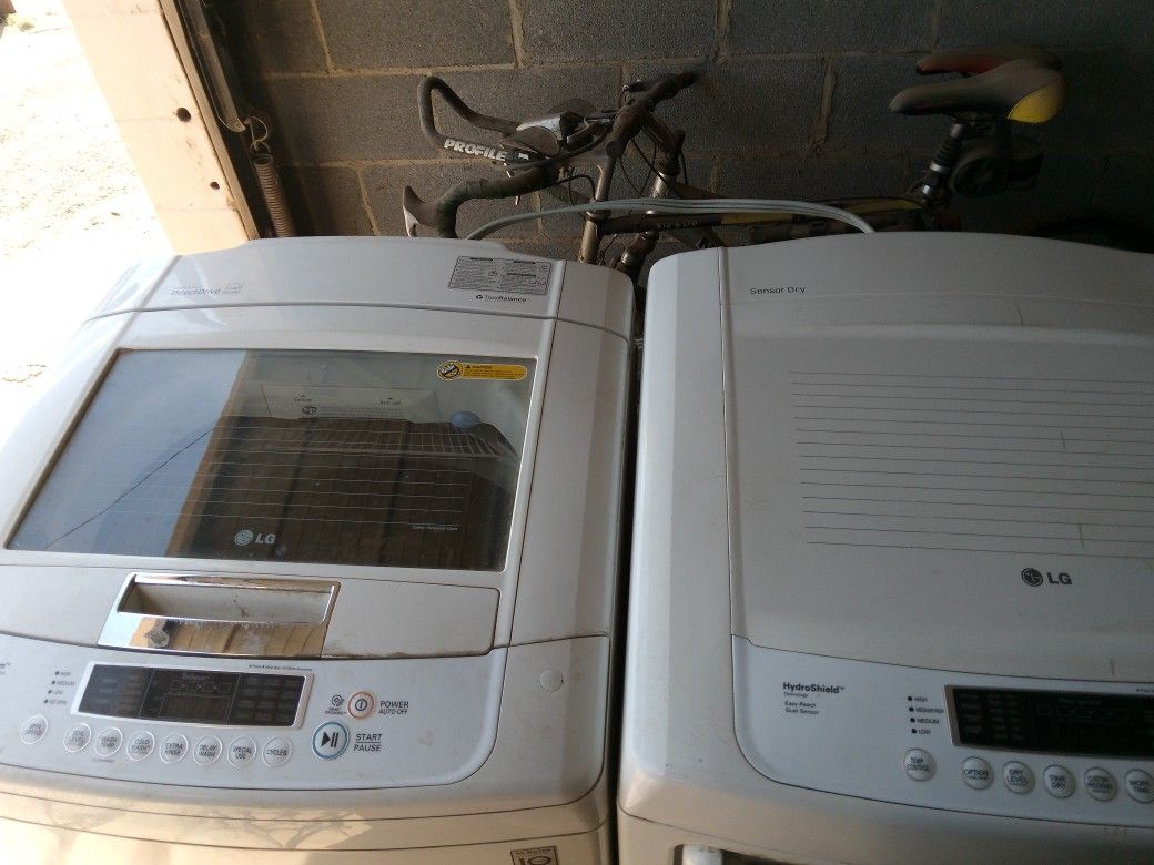 LG Smart Washer And Dryer