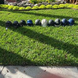 Baseball helmets 
