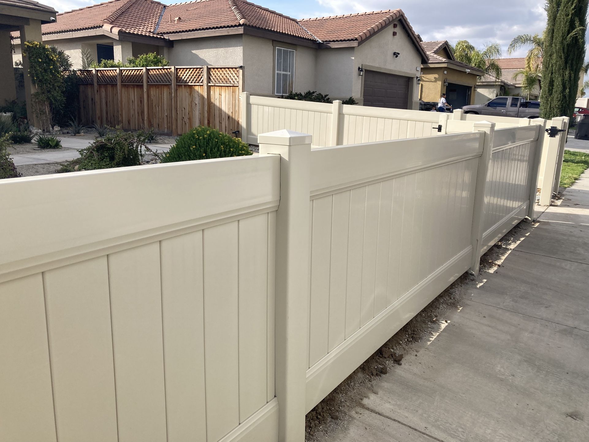 Vinyl Fence