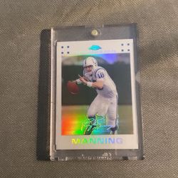 Peyton Manning White Topps Chrome /869